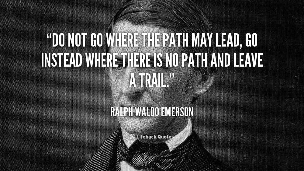 Ralph Waldo Emerson, a former minister, was at the center of the movement.
