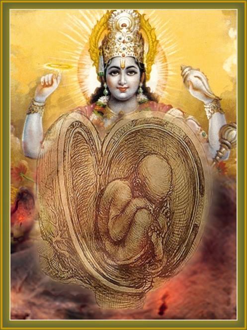 The Crying Child In The Womb Of Mother... (From the Garuda Purana and the Srimad Bhagavatam.) Garuda Purana Preta Khanda 48.22 Staying in the womb, he recollects everything.