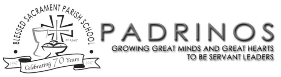 org/peters-pence. JOIN THE PADRINOS! Become a Padrino to sponsor a child or a family in our school. Any amount that you can give will help a child and safeguard the future of the school.
