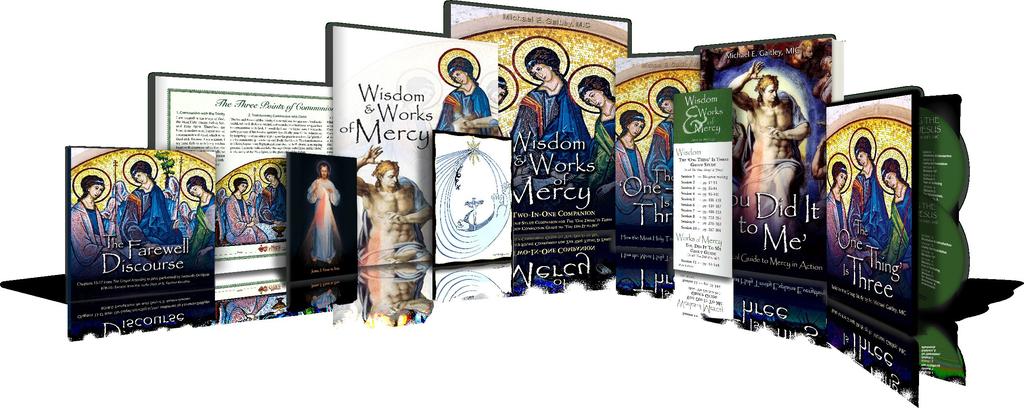 -Stage 2- Wisdom & Works of Mercy Double feature... a 2-in-1 study! Stage 2 begins with The One Thing Is Three.