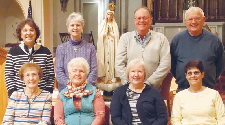 Parishioners Honor Mary and Grow Clo Parishioners meet every Wednesday and Saturday to pray the Rosary together.