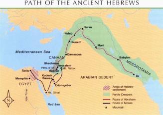 Ancient Hebrews, continued According to the books, the ancient Hebrews