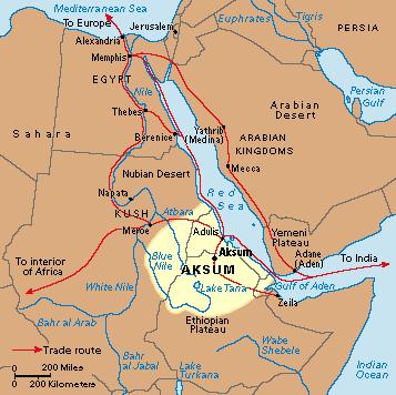 Eastern City-States and Empires of Africa Overview As early as the Third Century C.E. the kingdom of Aksum was part of an extensive trade network.