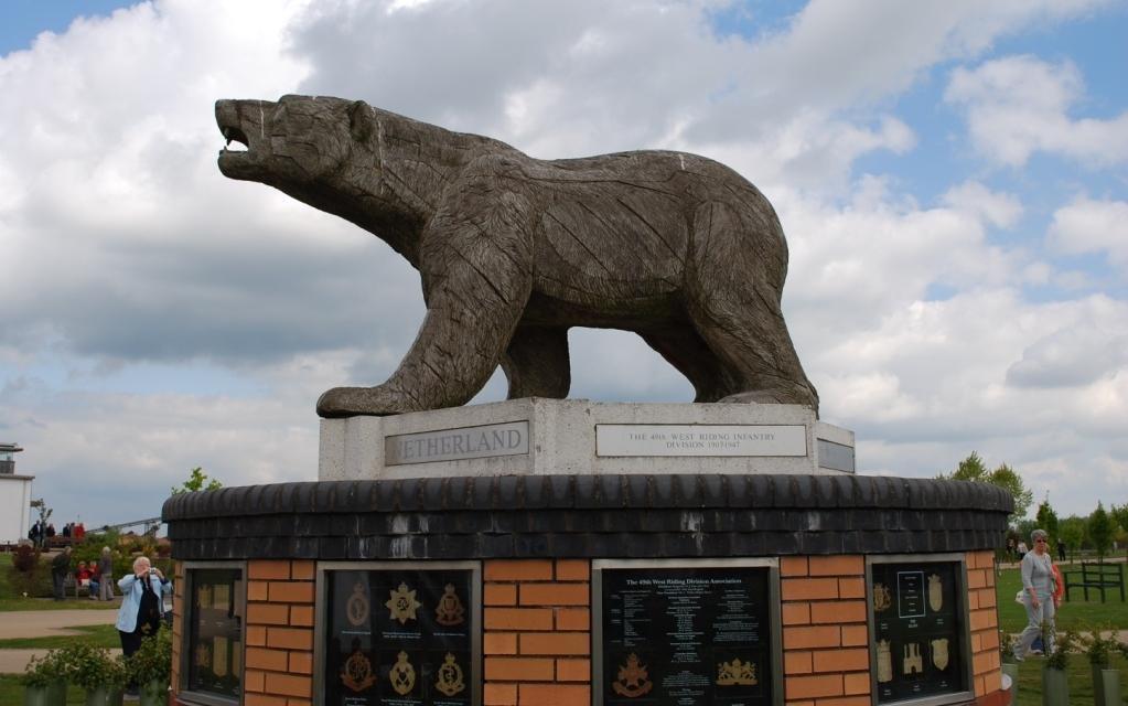 The Polar Bear Association Memorial was the first monument and sculpture to be erected at the National