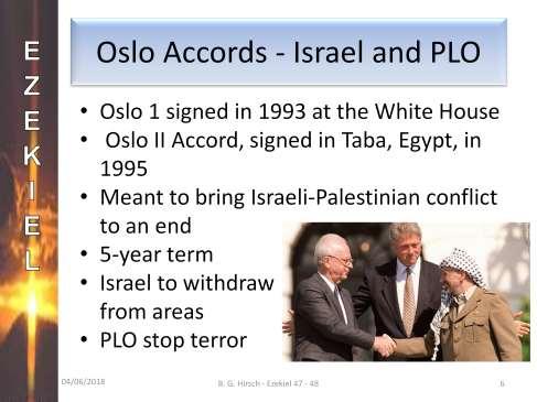 President Clinton, Yitzhak Rabin, and Yasir Arafat met at the White House in 1993 for the signing of the Oslo Accords.