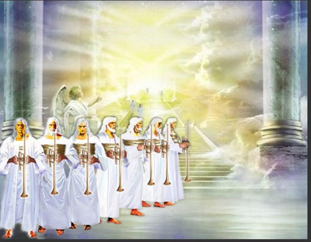 These seven special angels stood before God, ready to pour out God s wrath upon His enemies.