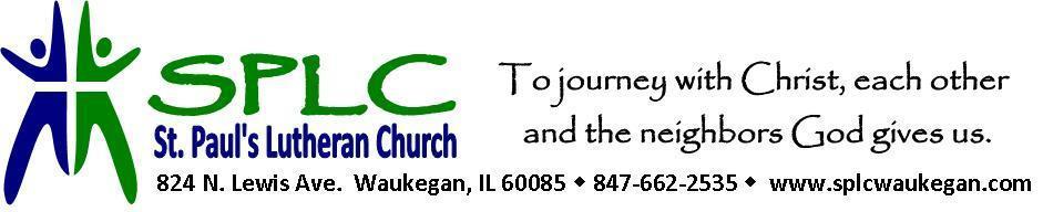St. Paul s Lutheran Church Volume 24 Issue 1 February 2018 Lenten Study 2018 February 18 March 28 This series is an engaging introduction to the central practices of the Christian faith, why they