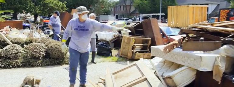 Harvey Relief at a Glance 138 Families were helped with Clean-up, Demucking