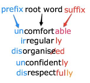 Reading Objectives 1 Apply their growing knowledge of root words, prefixes and suffixes to