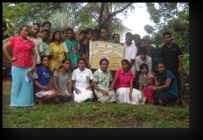 Total up to 25 youth from these 2 communities were involved in the program which was facilitated by Sr.