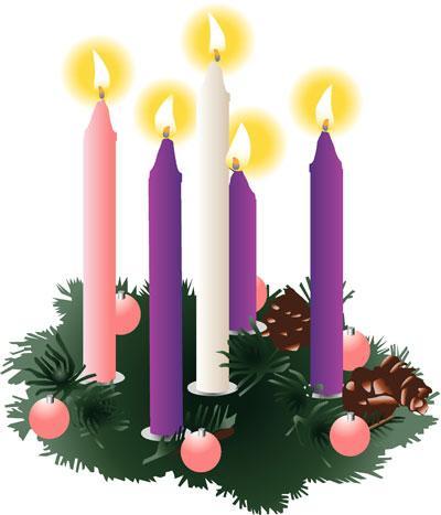 LIGHTING OUR ADVENT CANDLE