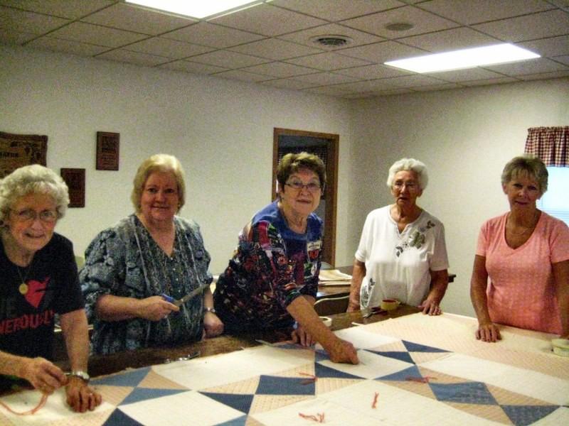 Quilting The ladies will meet again on Thursday, September 3 rd and Saturday, September 5 th at 8 AM to quilt. Over 100 quilts have been made so far this year to be given to Lutheran World Relief.