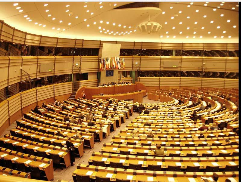 The Brussels EU Parliament Building The European Union (EU) parliament,