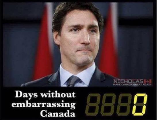 oil patch - many of them are hilarious. If you've got a couple to send us, please do so, as somehow we are going to have to start a gallery of the worst of Trudeau!