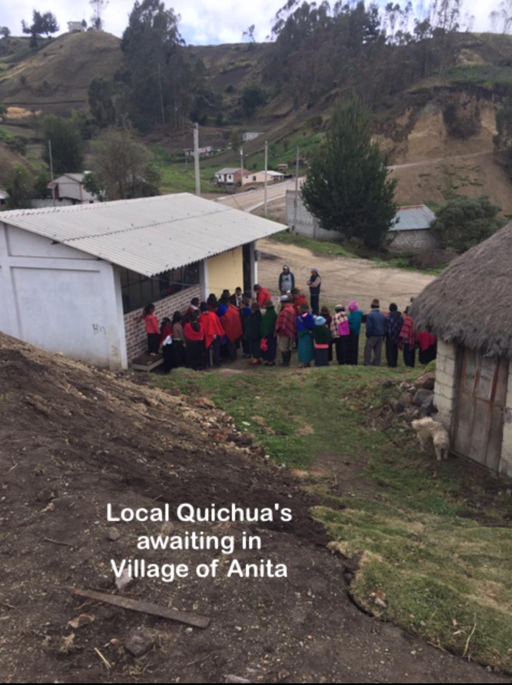 Hidden from the teams prior knowledge, their first two days would be spent in the village of Anita.