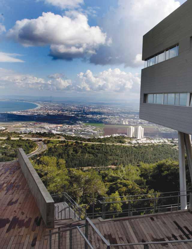 Welcome to the University of Haifa Situated at the top of the Carmel Mountain, amidst the Carmel National Forest, with breathtaking views of the Mediterranean Sea and the Galilee, the University of