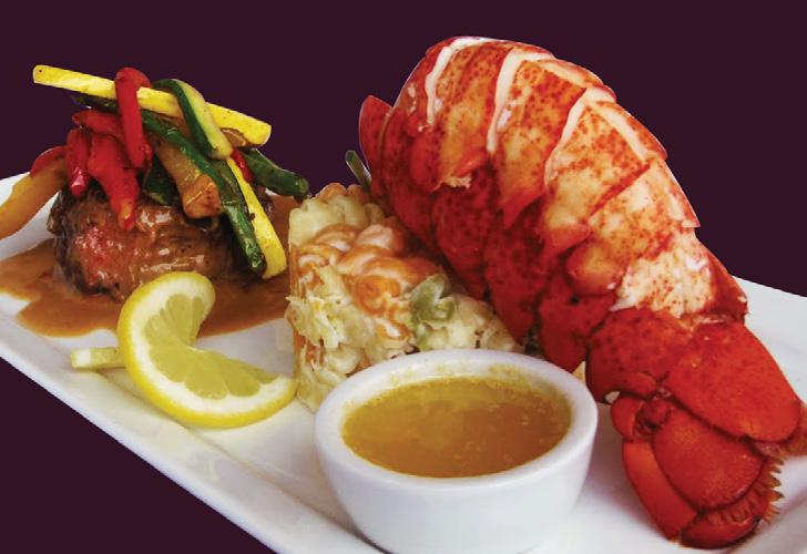 F R I D A Y LOBSTER NIGHTS CREATE YOUR OWN LOBSTER DISH Lobster Salad Lobster Bisque Grilled