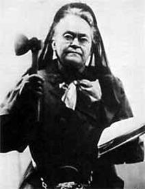 OTHER REFORM MOVEMENTS Carrie Nation Temperance movement: campaign to eliminate alcohol consumption Alcohol connected to gambling and prostitution Alcohol = threat to family life, spiritual and