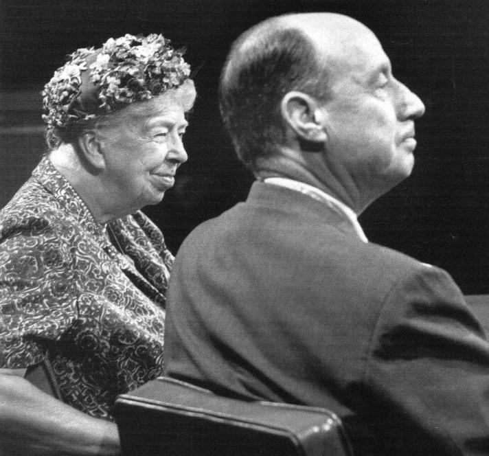 RECOLLECTIONS OF Eleanor Roosevelt Eleanor Roosevelt and Adlai Stevenson Source: Abraham Lincoln Presidential Library ON MY OWN (New York: Harper and Brothers Publishers, 1958), 158 60 In 1952, it