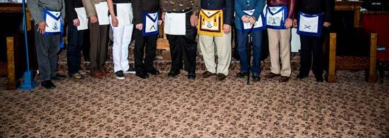We had an Entered Apprentice Degree on May 15, a Master Masons Degree on May 29 and two Fellowcraft