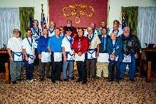 With some hard work one of the new Fellowcraft Masons will have passed his proficiency and be a candidate