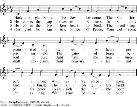 Message Congregational Hymn 12