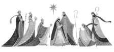 Epiphany Sunday The wise men travel to find the baby Jesus and worship him on Epiphany. Different cultures celebrate this 12 th night after Christmas.