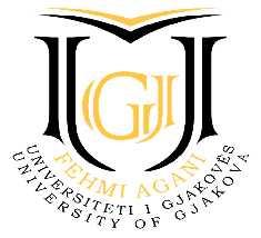 Universiteti i Gjakovës Fehmi Agani Fakulteti i edukimit (Programi Fillor) Studime Bachelor PUNIM DIPLOME Tema: