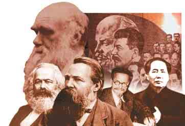 RRËNJËT E VËRTETA TË TERRORIZMIT: DARVINIZMI DHE MATERIALIZMI 127 Udhëheqësit komunistë, idetë e të cilëve mbi shoqërinë njerëzore ishin të mbështetura te Darvinizmi, do të kujtohen në histori si