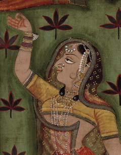 the older paintings. Ariane Dandois collection offers an insight into four different types of painting: miniature, tantric, picchvai and Kalighat paintings.