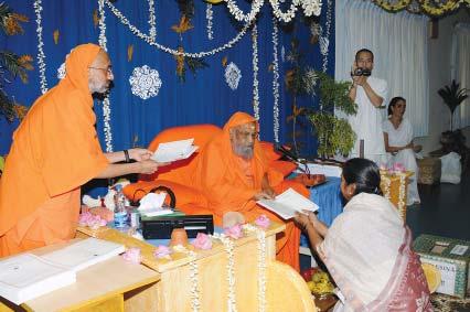 self, Pujya Swamiji has given a new life to the sampradaya by instilling clarity in many topics like pramana, Isvara s order, what is meant by doing action without expecting result, moksha is not a