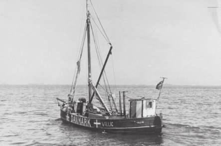 Talk About It Fishing boats such as this one were used to carry people to Sweden. 1. The author writes that the Danes stood up for their fellow citizens. Find two examples to support this statement.