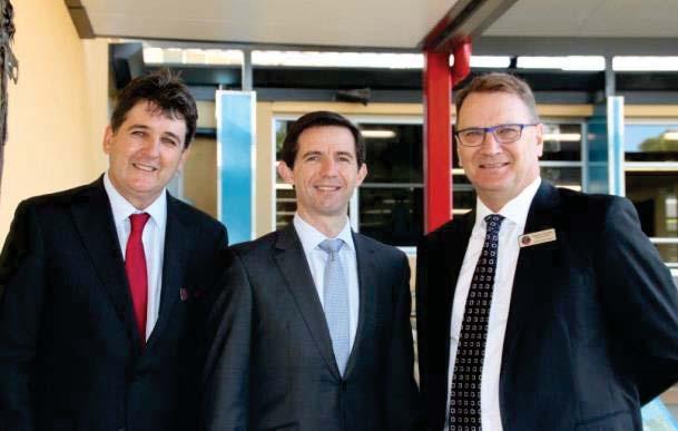 The Hon Simon Birmingham, Minister for Education and Training, opened the new facilities on Tuesday, 16 February 2016.