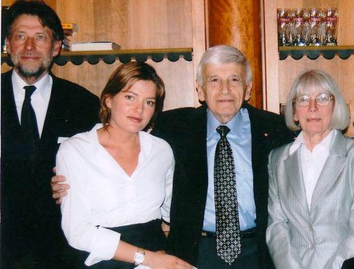 Pictured are Holocaust Survivor Max Eisen (2nd from Right) with family of rescuer: Danuta Baluk, daughter Julia & Jan Orzeszko The Nazis were intent on building the Third Reich a vicious empire that