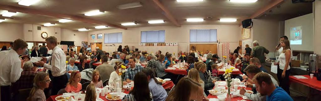 The annual Youth Group Spaghetti Dinner was a great success.