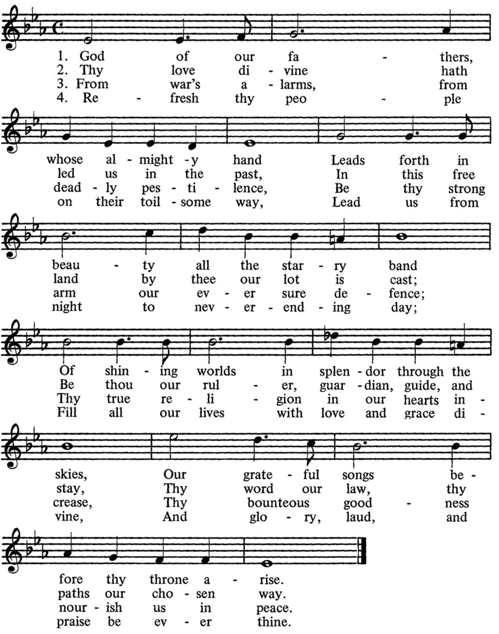 COMMUNION ANTIPHON Quam magna multitudo PSALM 31:20 Please join in the refrain below after the cantor introduction and