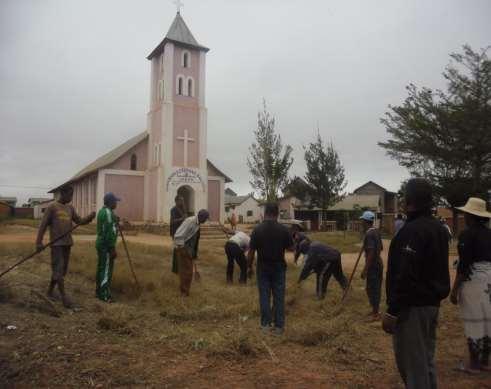 The local church in most cases has not been involved in the development process in most African countries.
