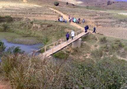The possibility to do it yourself in cooperation with others The village needed a bridge to get easy access to the