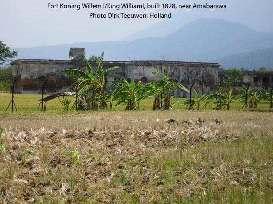 6. A part of the outside of the immense Fortress King Willem I/William I, located near