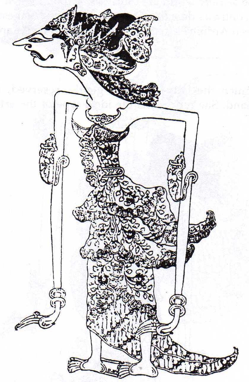 Examples of Wayang Characters Dewi Srikandi: is the exact opposite of the refined, humble female who lives in the shadow of her husband.