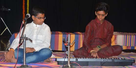 Students of Veena class perform Rohini