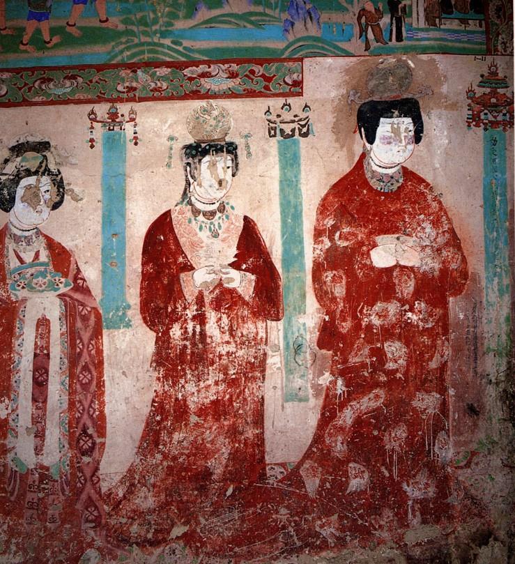 Mogao Cave 98, Uighur retinue [21:35] EL: Okay, well, thank you again Dr. Schmid for your enlightening explanation of the Mogao caves.