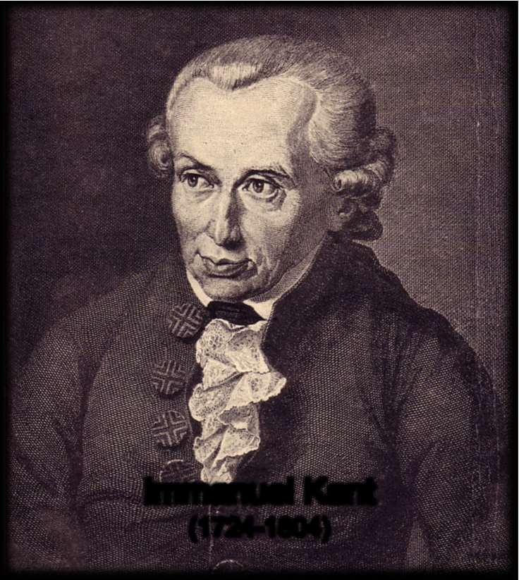Immanuel Kant (1724-1804) LOGICAL POSITIVISTS Arguments are metaphysically
