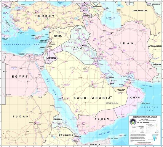 1. Israel is surrounded by hostile Arab and