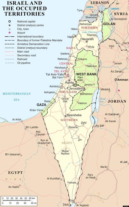 To Have Secure and Defensible Borders in Israel 5.