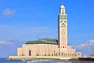 Day 6 Marrakesh Casablanca - Marrakesh Visit the majestic Hassan II Mosque in Casablanca. This morning, visit the majestic Hassan II Mosque.
