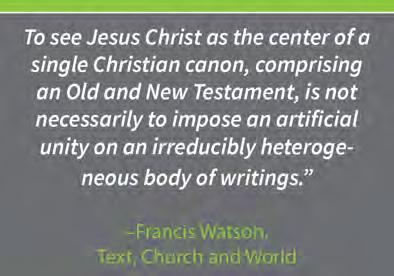VII. Conclusion According to Francis Watson in Text, Church and World, If the Old Testament interpretation is to be undertaken on the presupposition of the Lucan Jesus, Everything must be fulfilled