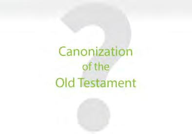 Much effort has been expended to discover what it was that led to the establishment of the Old Testament canon.