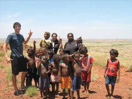 Photo: A Cormick In mid 2011 a group of nine students from Grade 5/6 at Luurnpa Catholic School in Balgo, undertook an 11 day adventure to Melbourne.