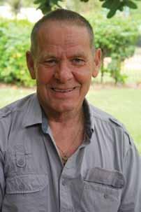 Marinus Jans, who is from Melbourne, has travelled to Warmun to assist with the maintenance, among many other things, at Warmun Retreat